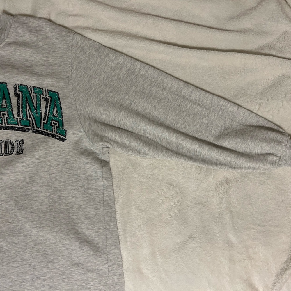 H&M - Heather Grey Sweatshirt Dress, gently worn - Size: Small - Picture 4 of 6